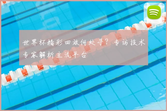 世界杯精彩回放何处寻?专访技术专家解析主流平台