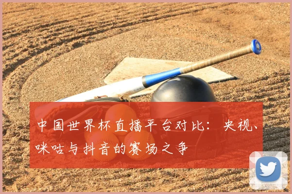 中国世界杯直播平台对比：央视、咪咕与抖音的赛场之争